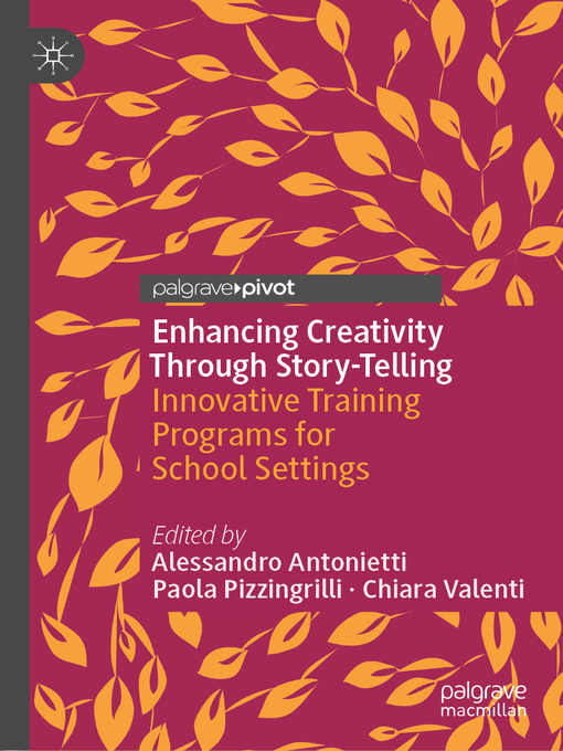 Title details for Enhancing Creativity Through Story-Telling by Alessandro Antonietti - Available